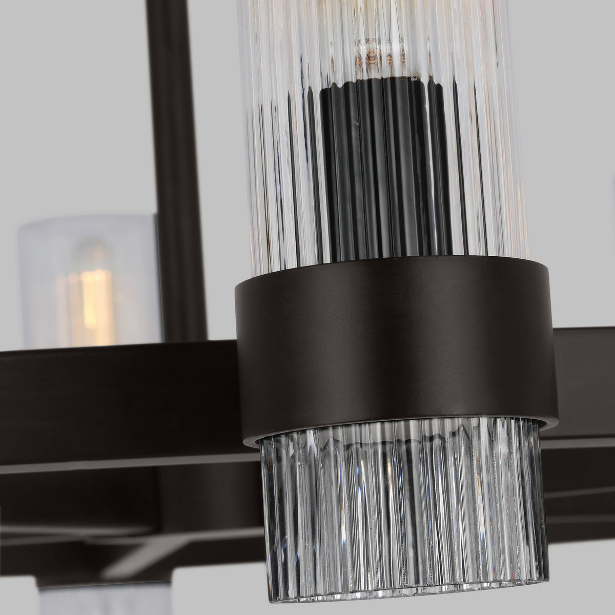 Eight Light Chandelier — 42"