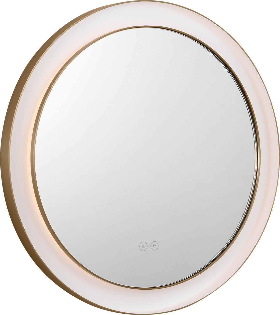Chopin 24" Round Illuminated Mirror