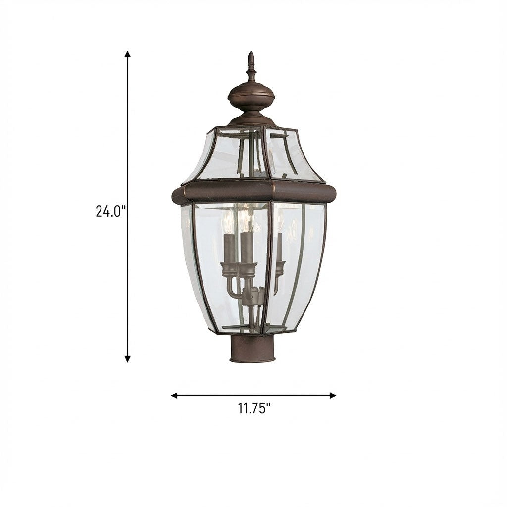 Lancaster 24" Post Lantern