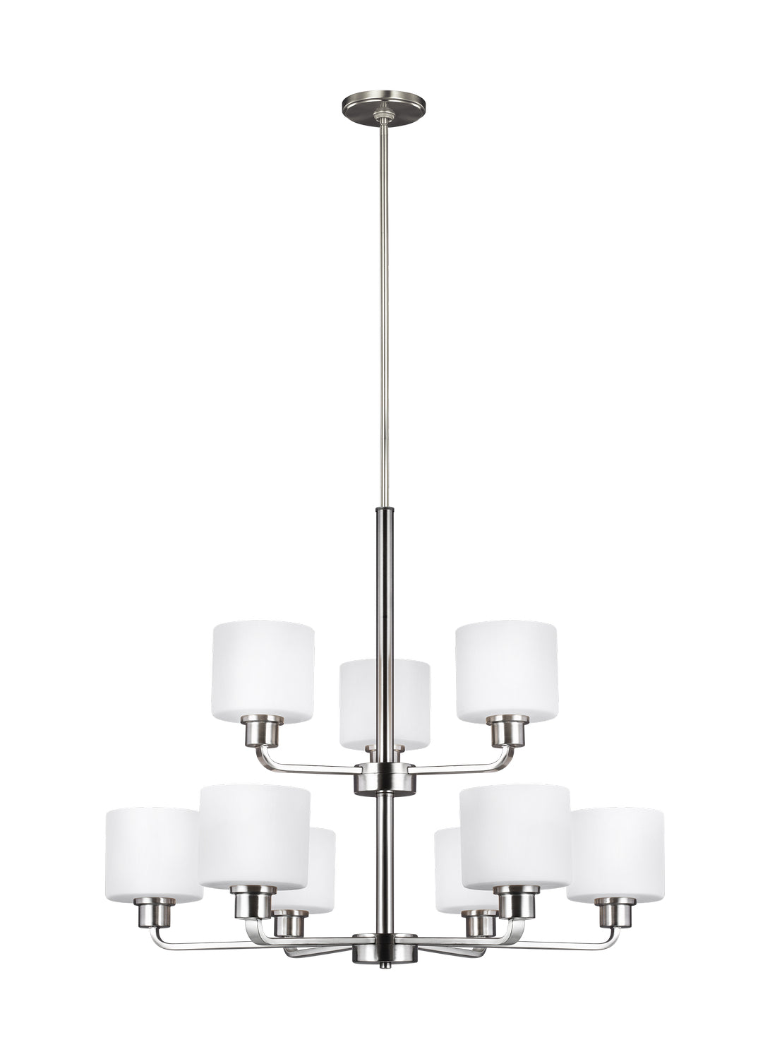 Canfield Nine Light Chandelier