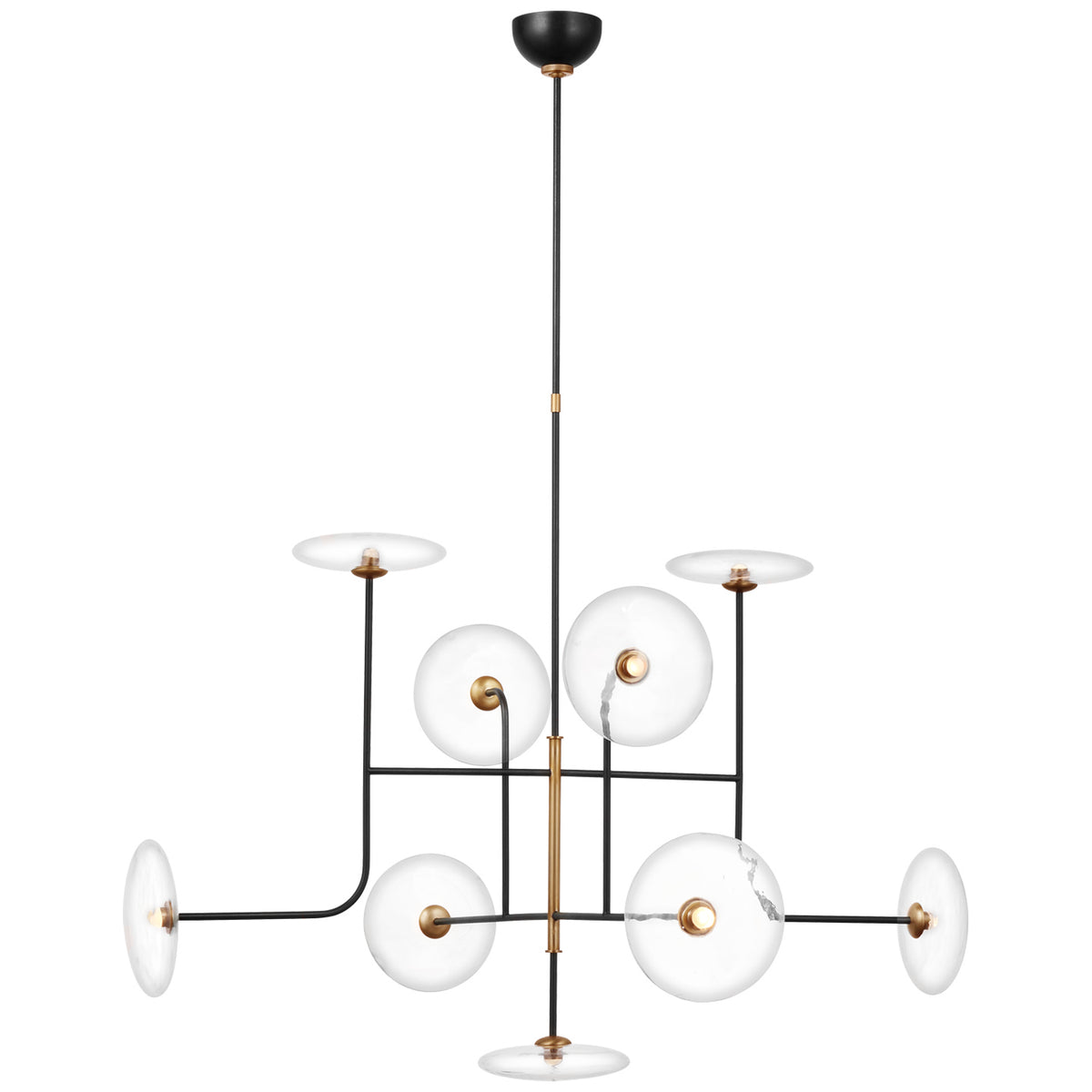 Calvino X-Large Arched Chandelier