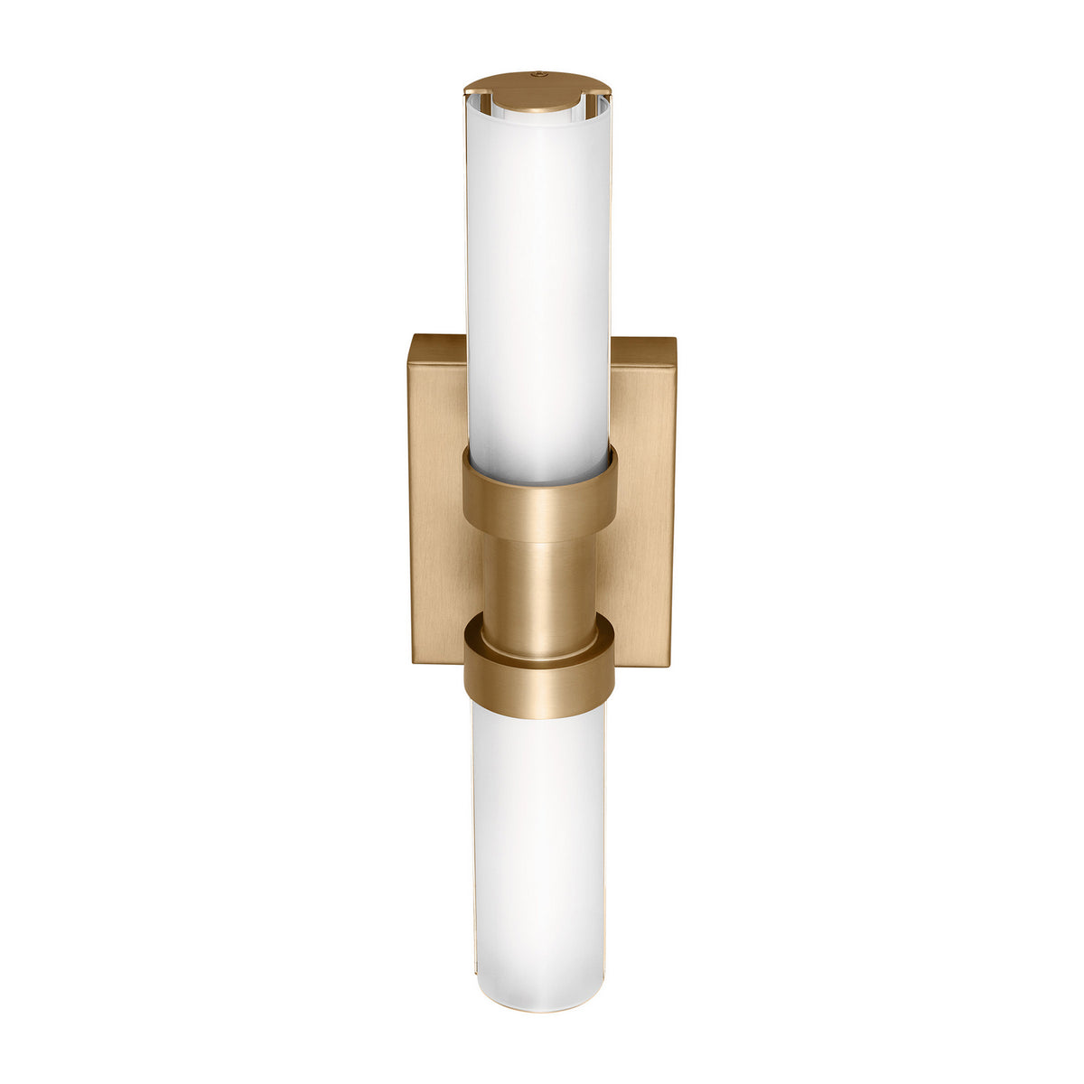 LED Bath Wall Sconce — W: 4.75" × H: 18.00" × D: 4.50"