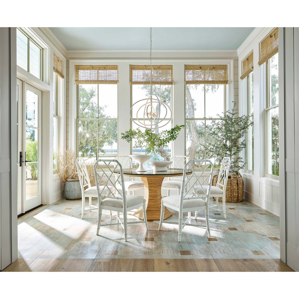 Sail Four Light Chandelier