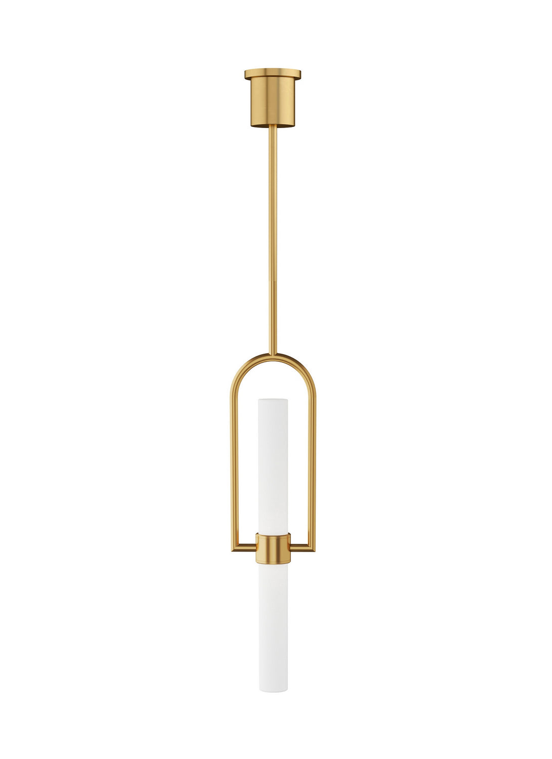 Calumn Pendant — Natural Brass
