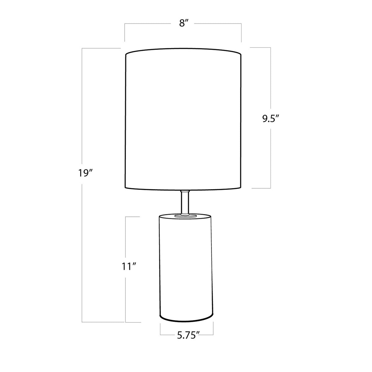 Jade One Light Mini Lamp