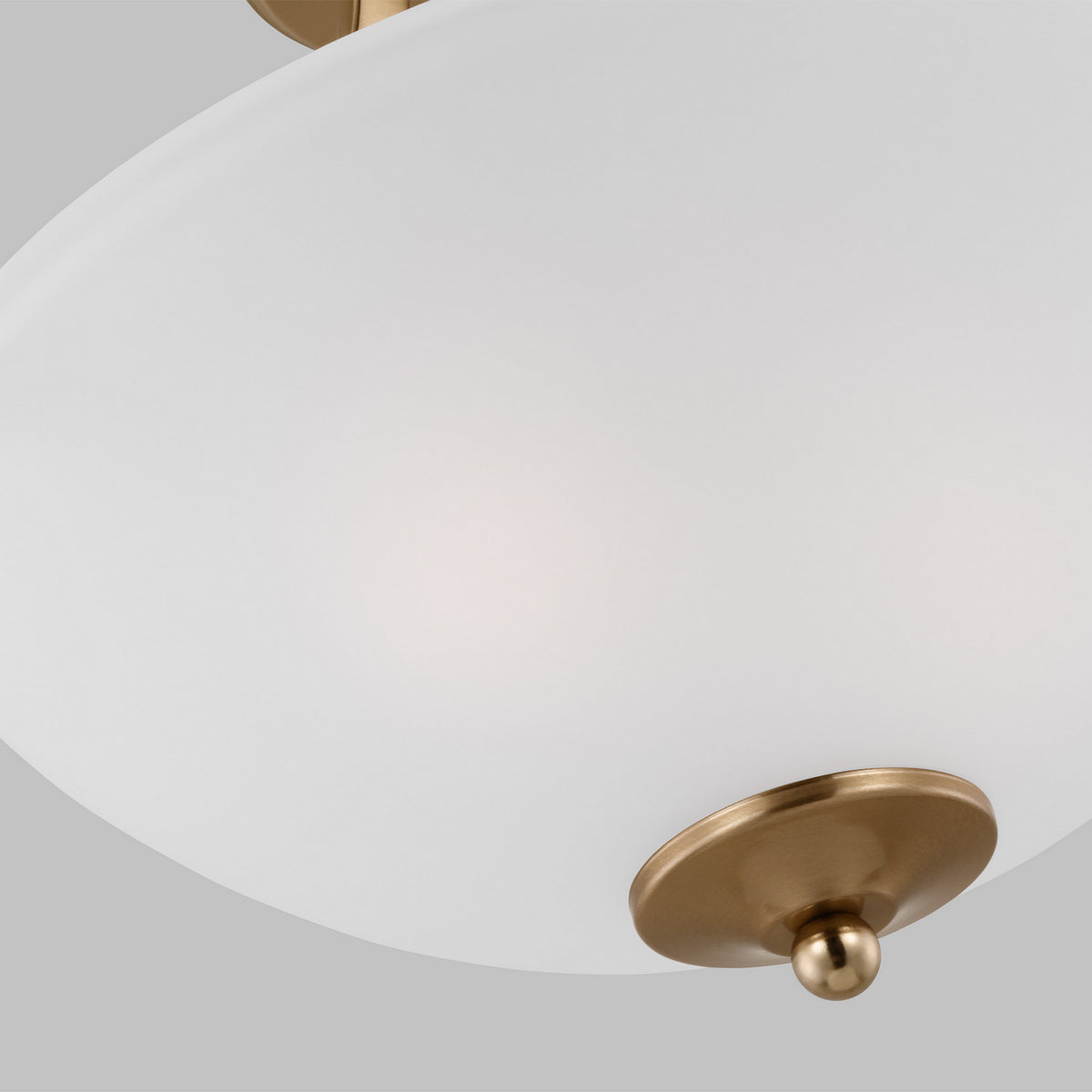 Geary Two Light Flush Mount