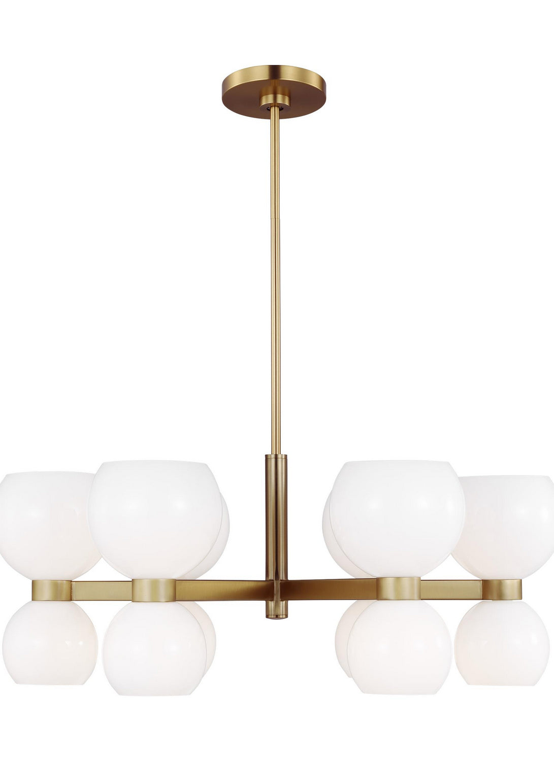 Six Light Chandelier — 11.13"