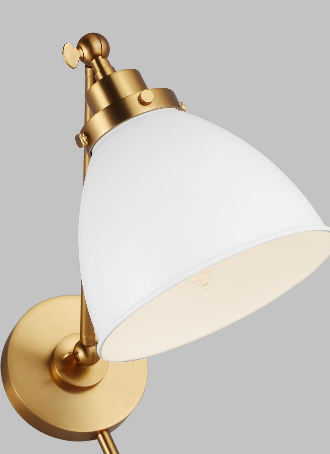 Wellfleet One-Arm Dome Sconce