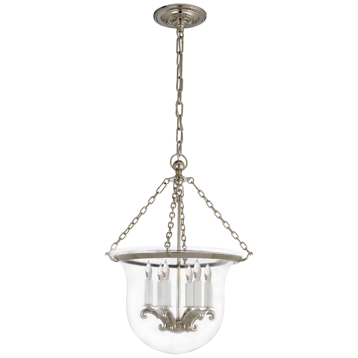 Country Medium Bell Jar Lantern
