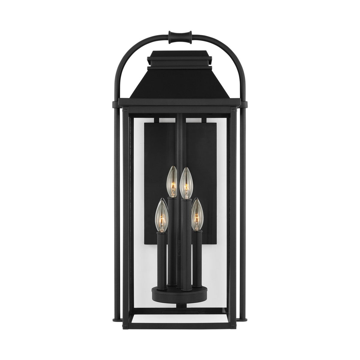 Four Light Outdoor Wall Sconce — 26.88"