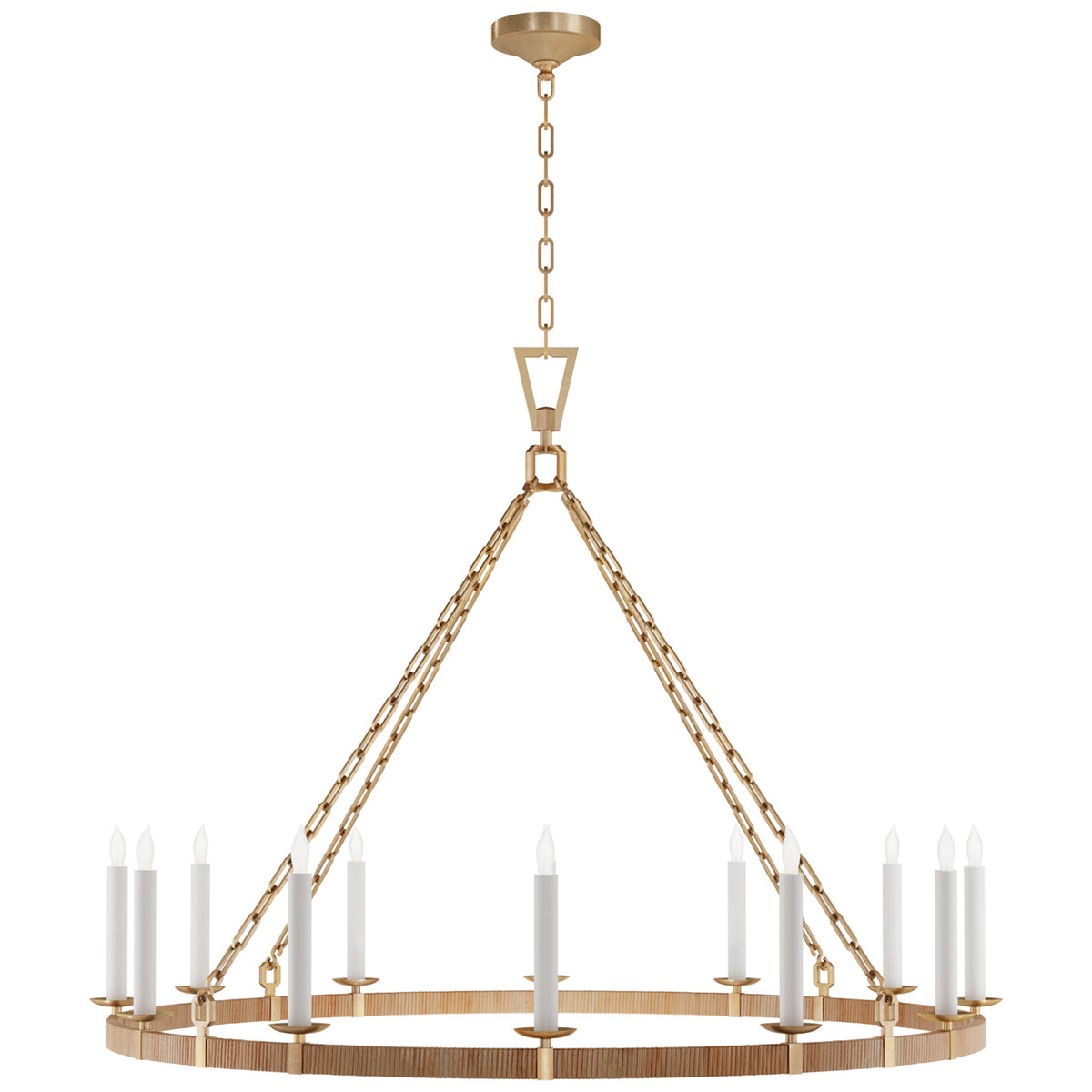 Darlana XL Wrapped Ring Chandelier