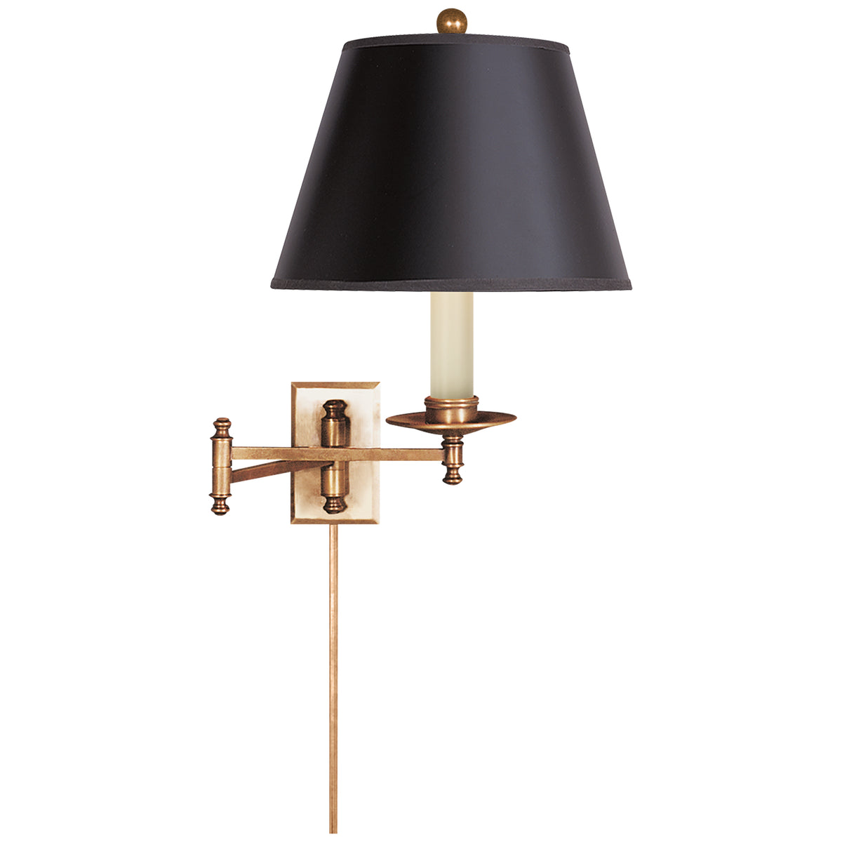 Dorchester Swing Arm One Light Swing Arm Wall Lamp — 15.00"