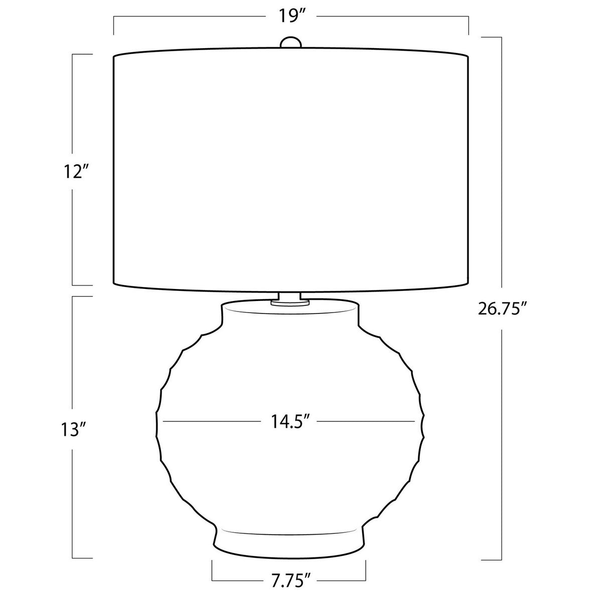 Adobe One Light Table Lamp