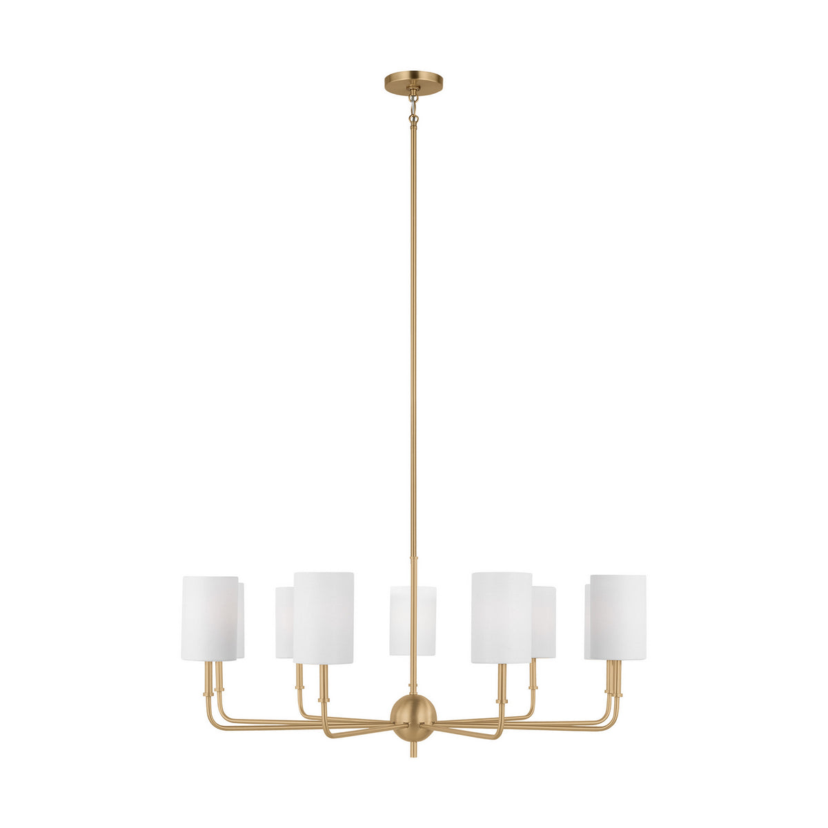 Nine Light Chandelier — 14.88", 60 W