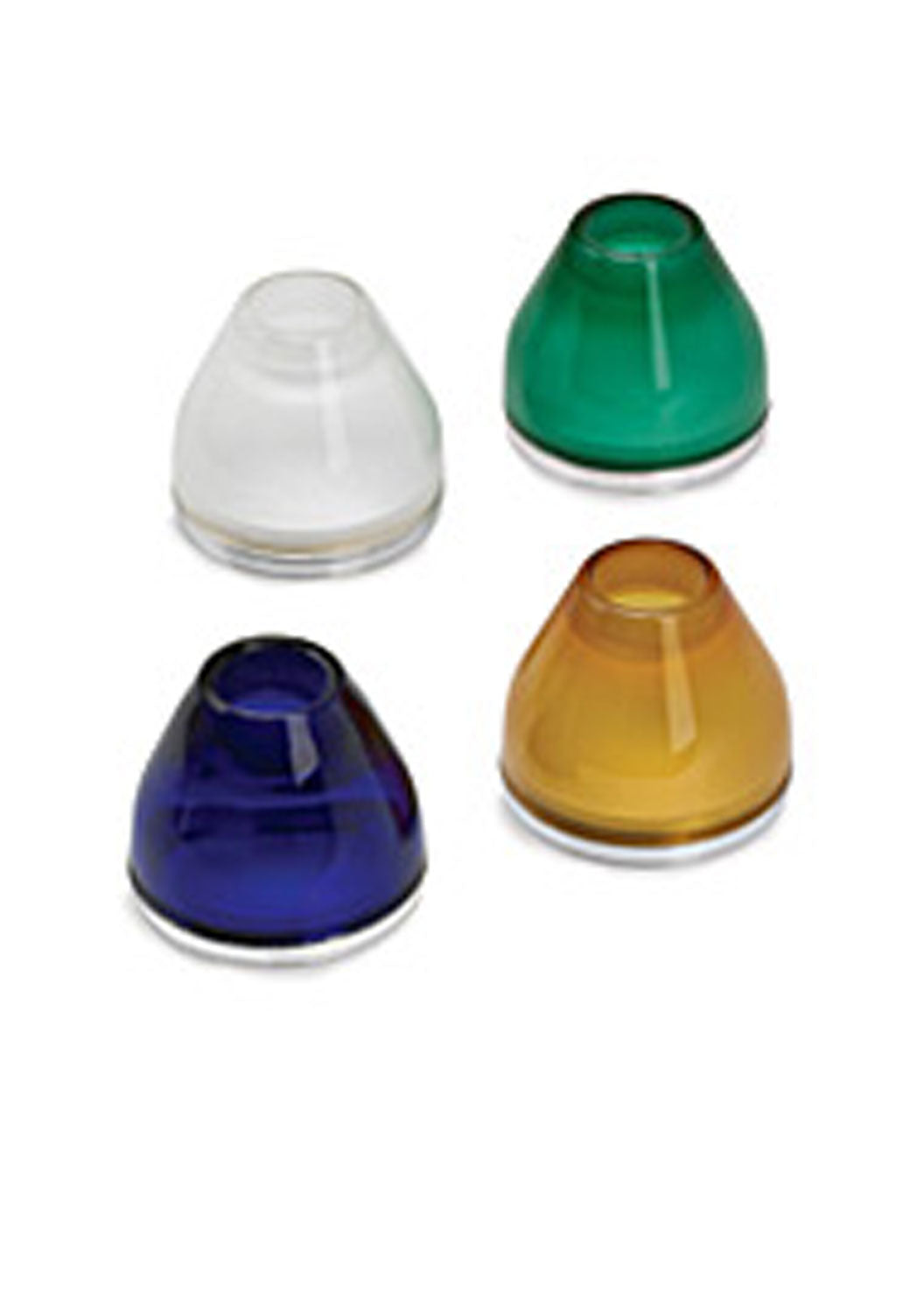 Round Glass Shield — Aluminum