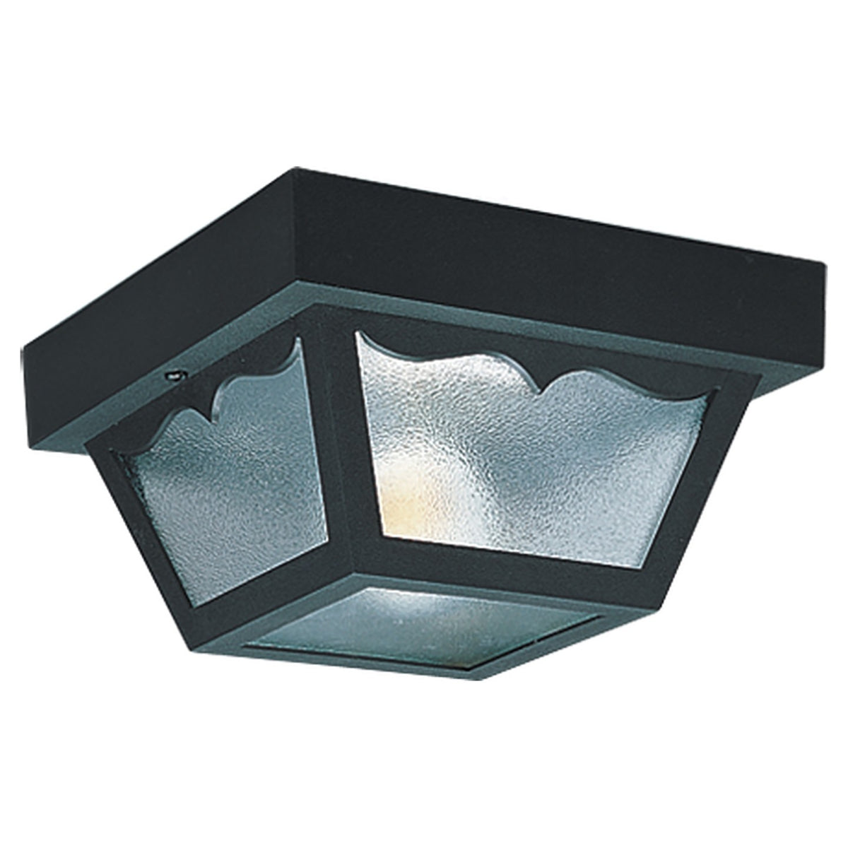 Outdoor Ceiling Two Light Flush Mount