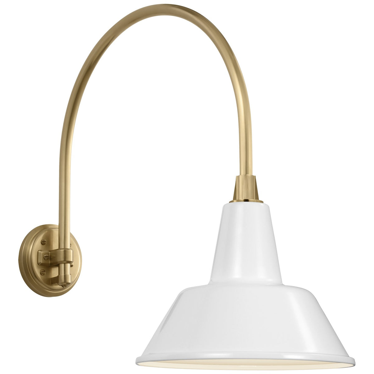 Academy 19.5" Arched Mack Barn Light