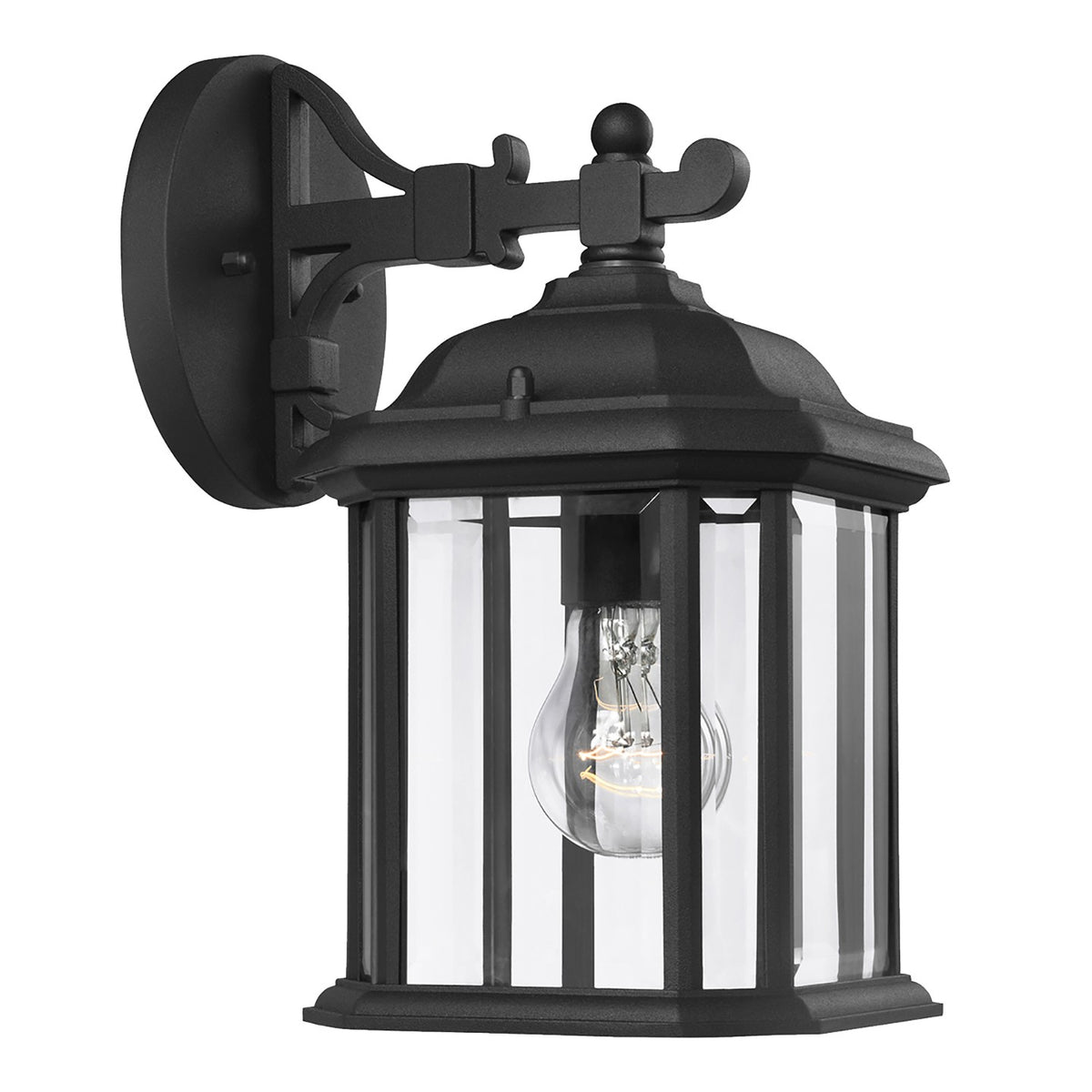 Kent 11.5" Down Lantern — Traditional