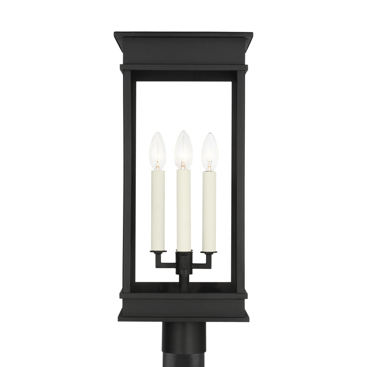 Four Light Outdoor Post Lantern — 22.50"