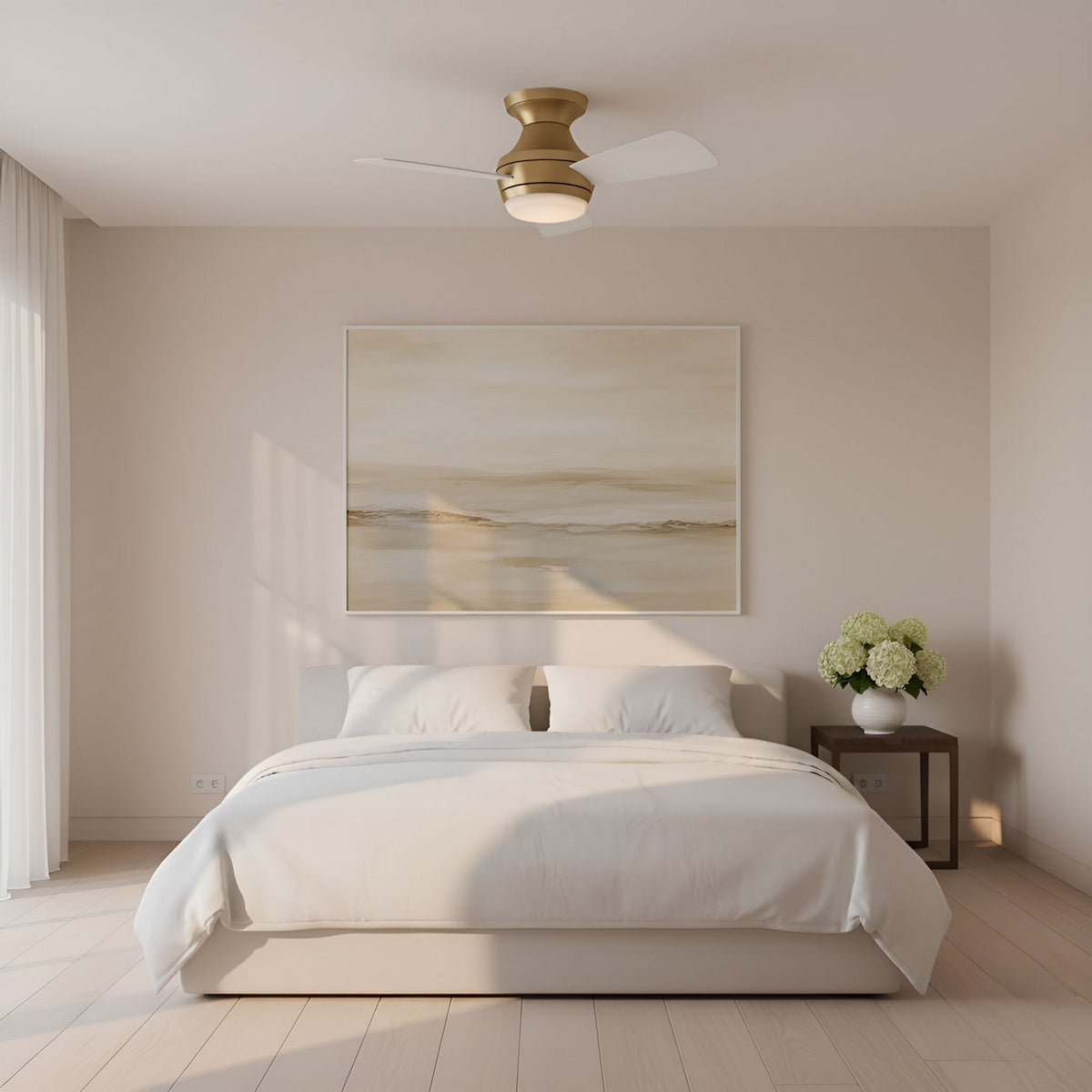 Ikon 32 Hugger LED Ceiling Fan