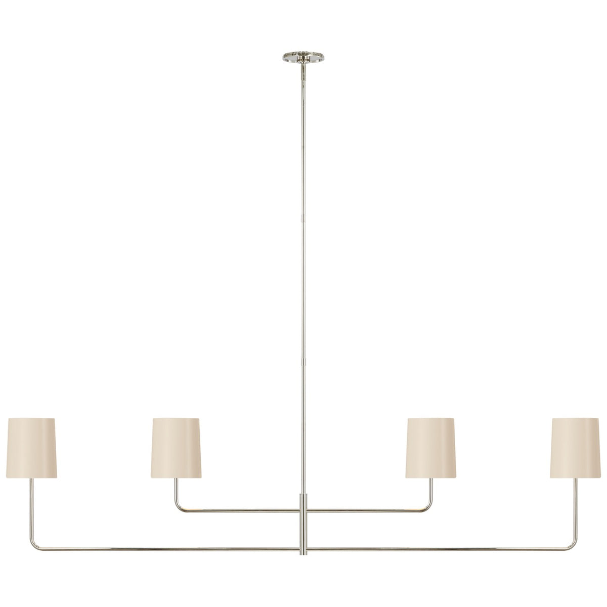 Go Lightly 70" Four Light Linear Chandelier