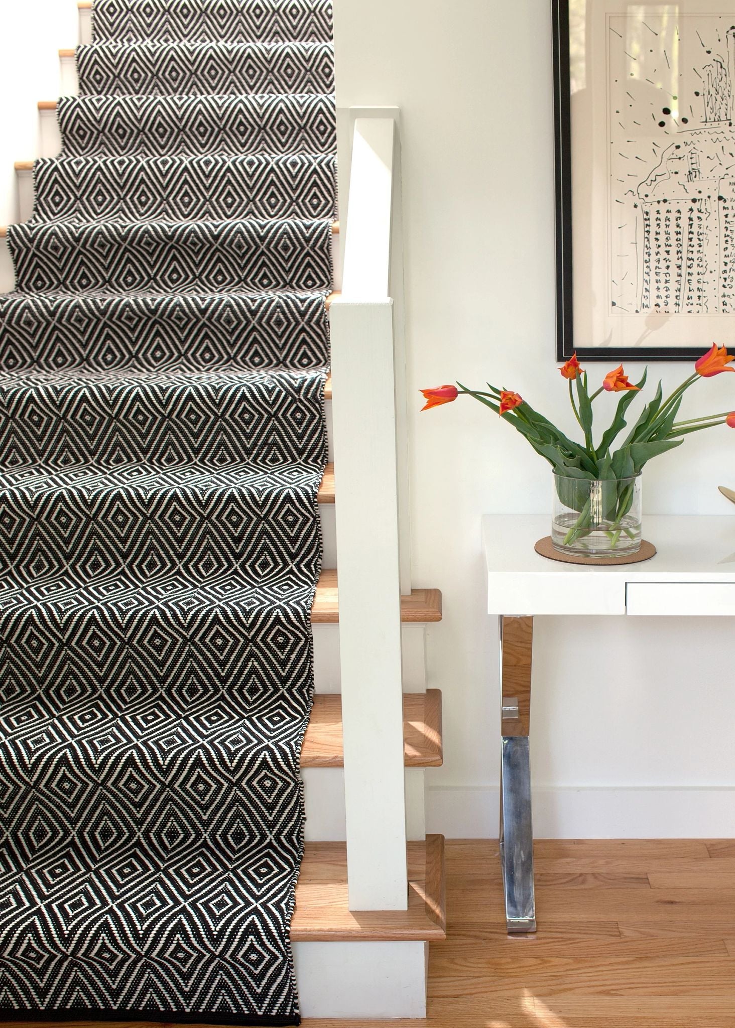 Diamond Handwoven Indoor/Outdoor Runner