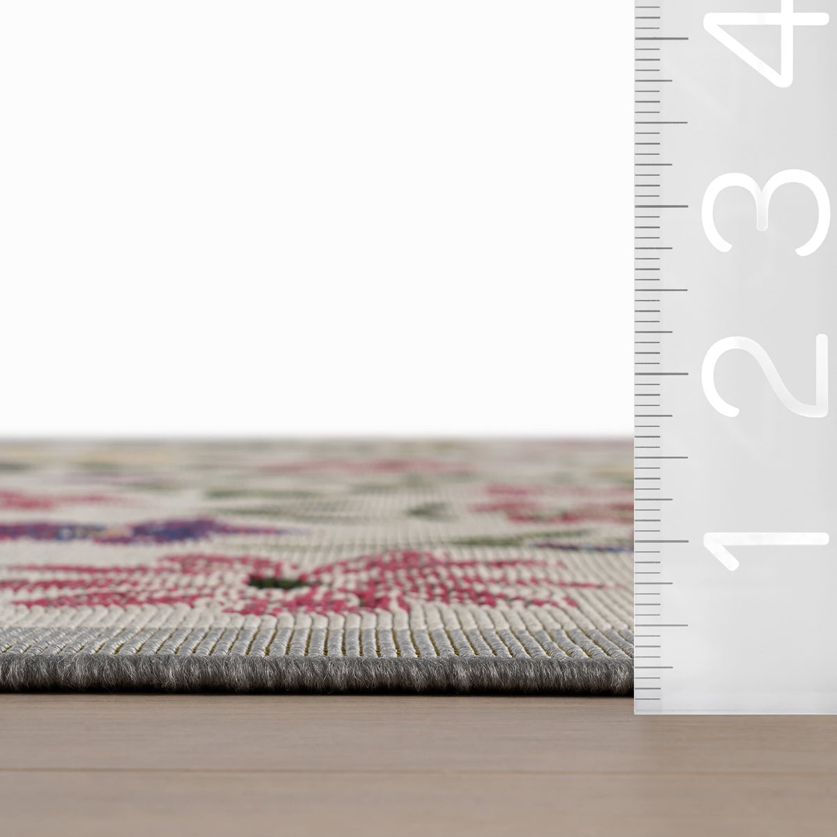 Dash & Albert Duskan Floral Indoor/Outdoor Rug in Multicolour, photo 6