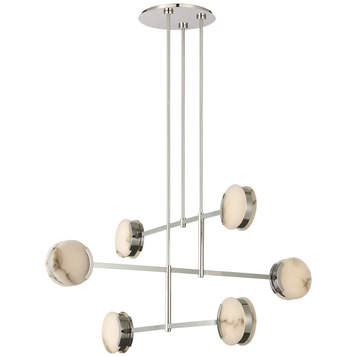 Melange 54" Multi-Positional Chandelier
