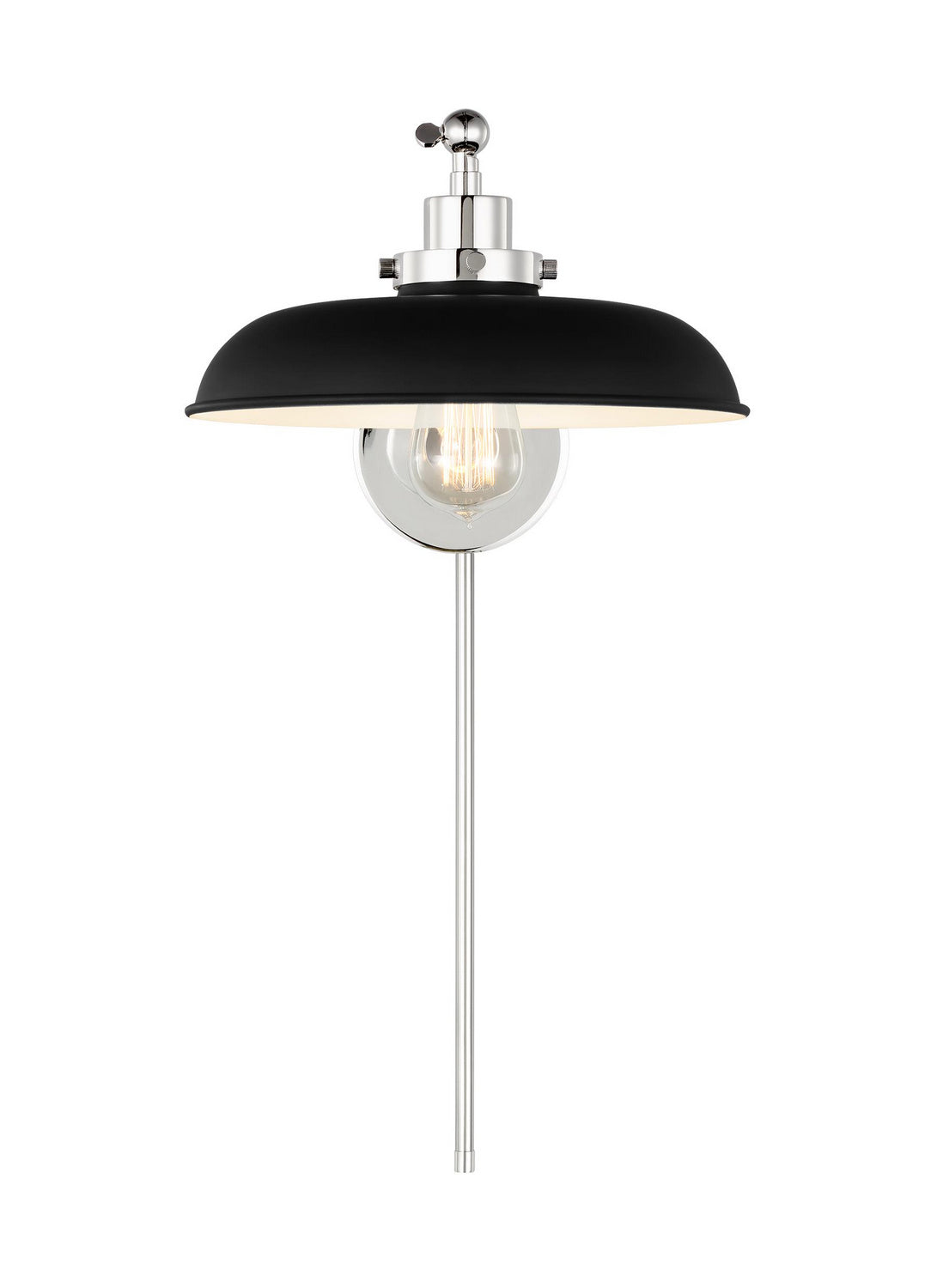 Wellfleet One-Arm Wide Sconce
