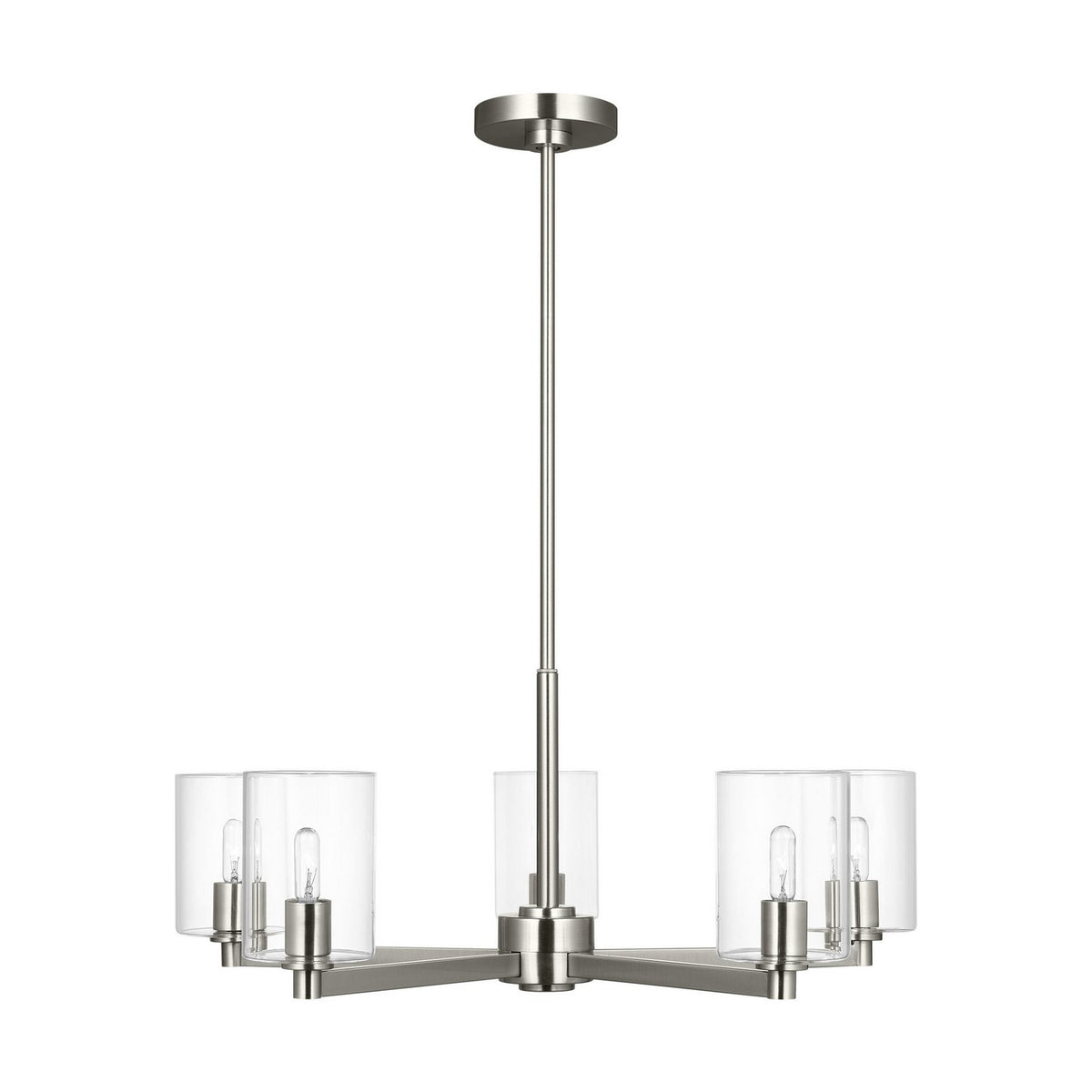 Fullton Five Light Chandelier — 10.38", 60 W
