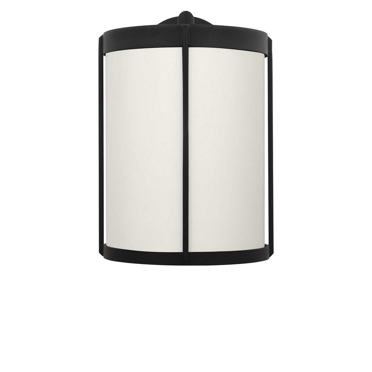 Luning Medium Lantern — White Aluminum Shade