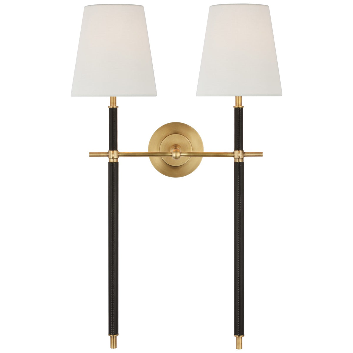 Bryant Large Wrapped Double Tail Sconce