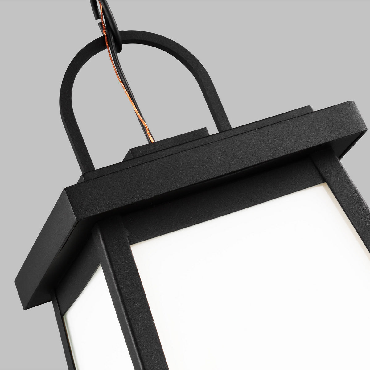 One Light Outdoor Pendant — 14.25", 9 W