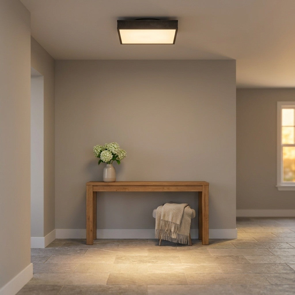 Dupont 16 Square Semi Flush
