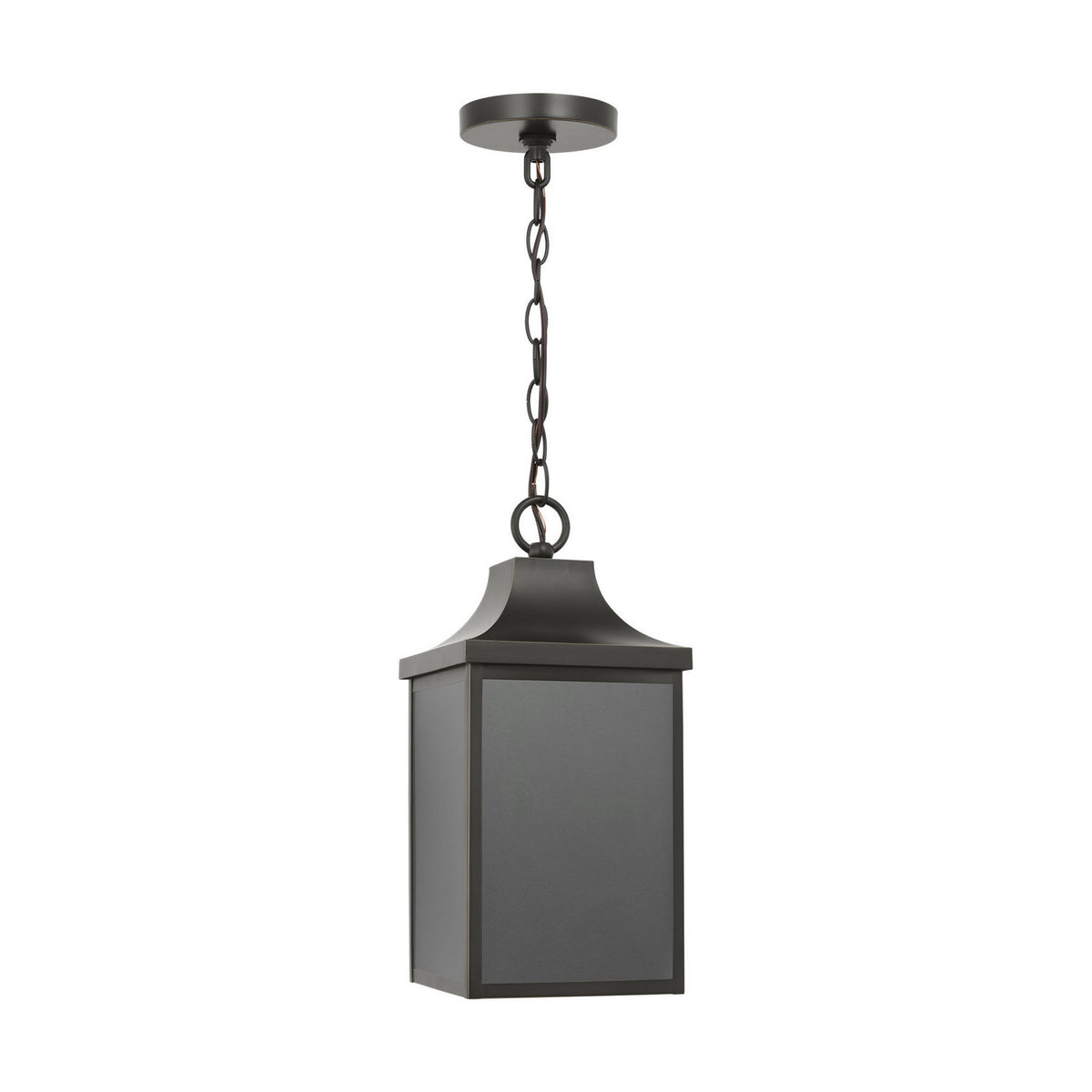 Saybrook 15" Hanging Lantern — Smooth White