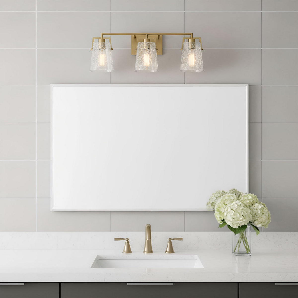 Crofton Three Light Vanity