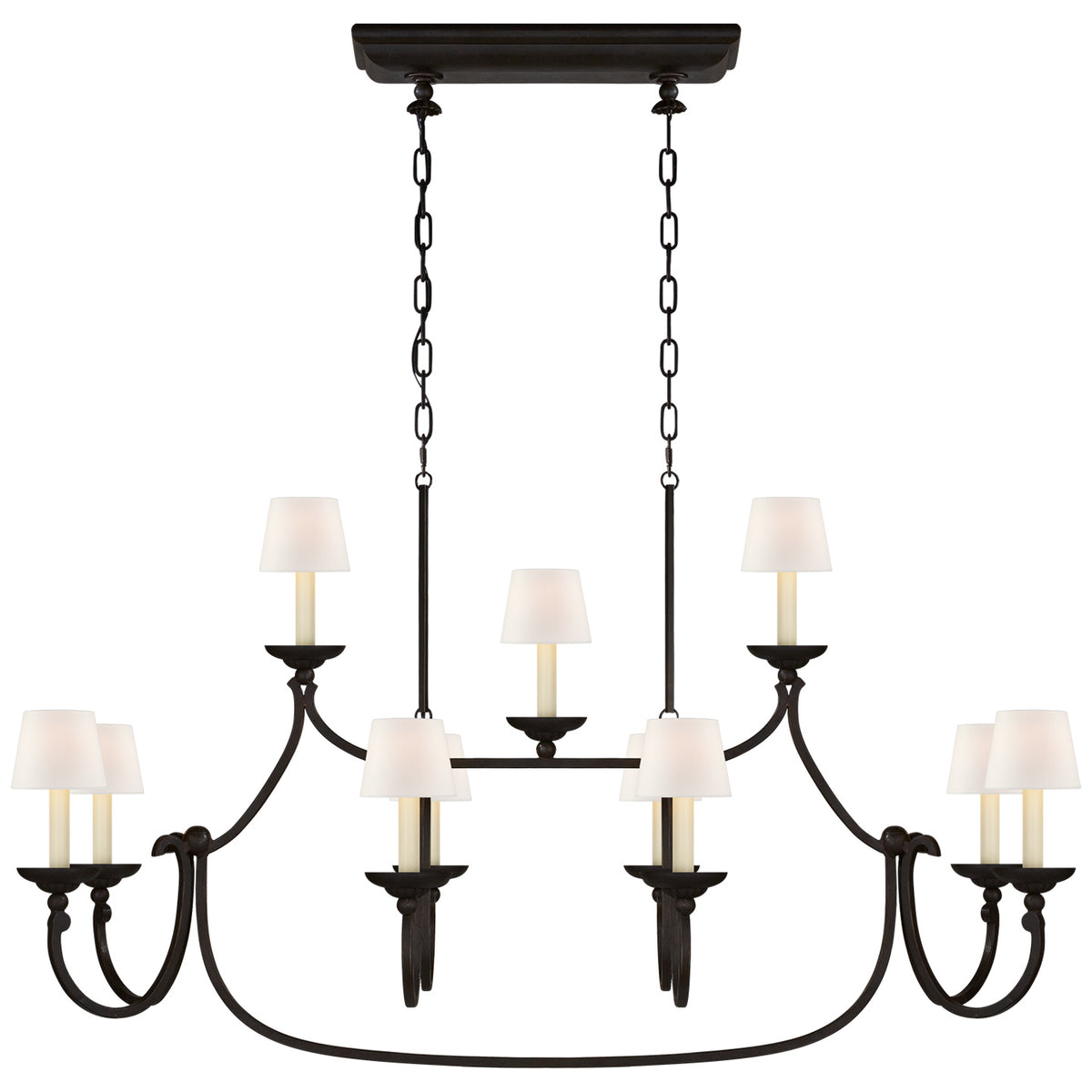 Flemish Large Linear Pendant