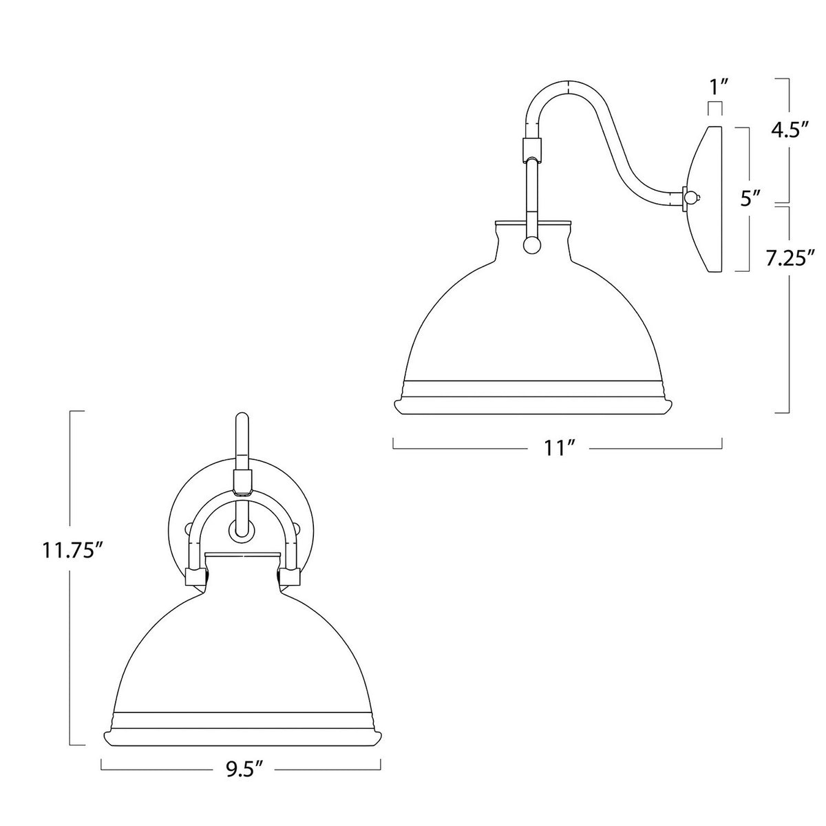 Eloise One Light Wall Sconce