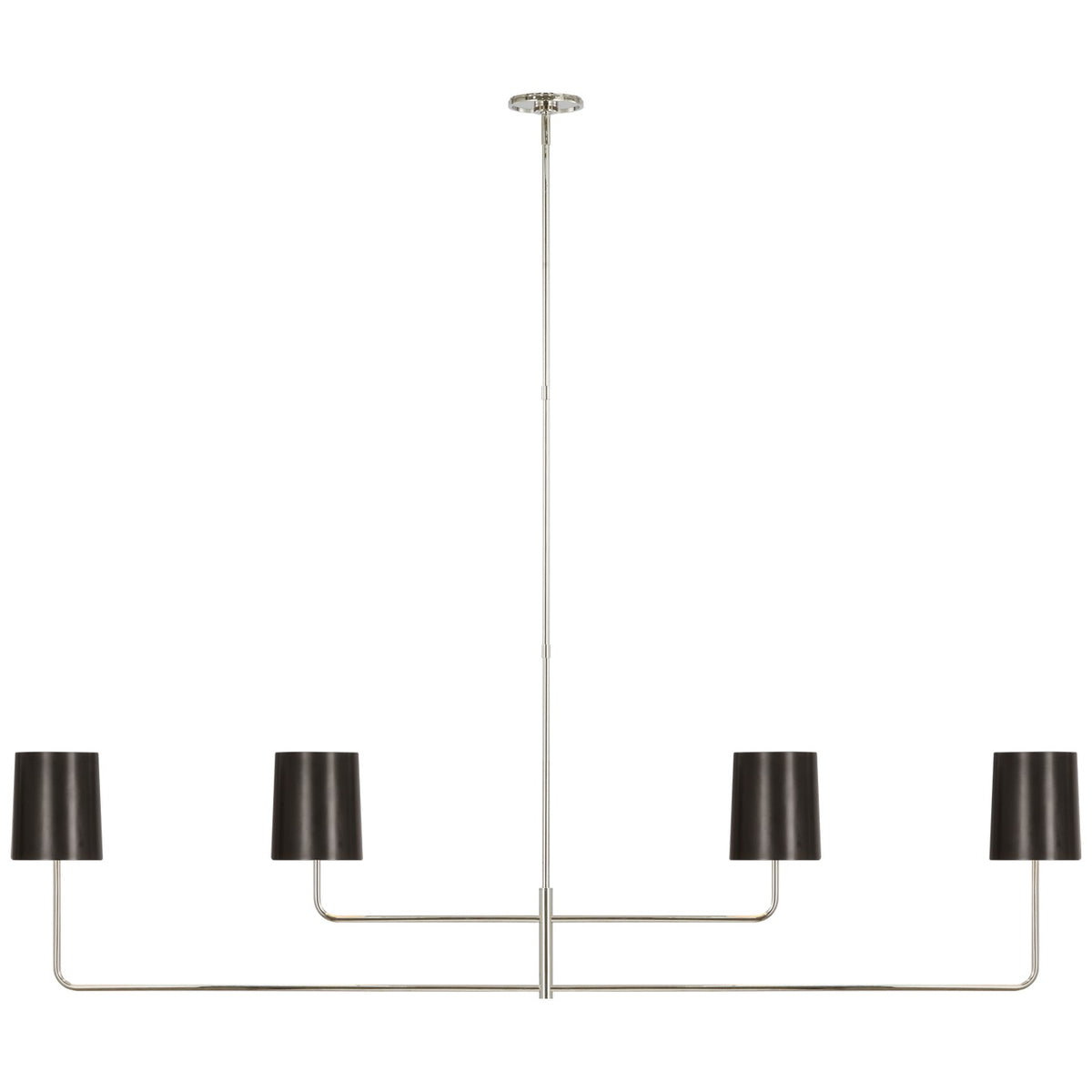 Go Lightly 70" Four Light Linear Chandelier