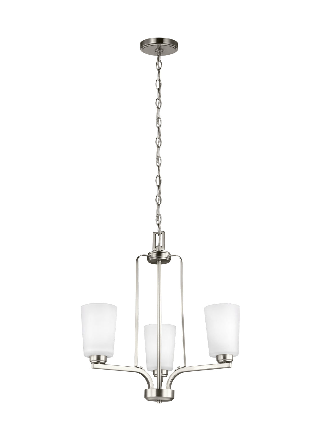 Franport Three Light Chandelier