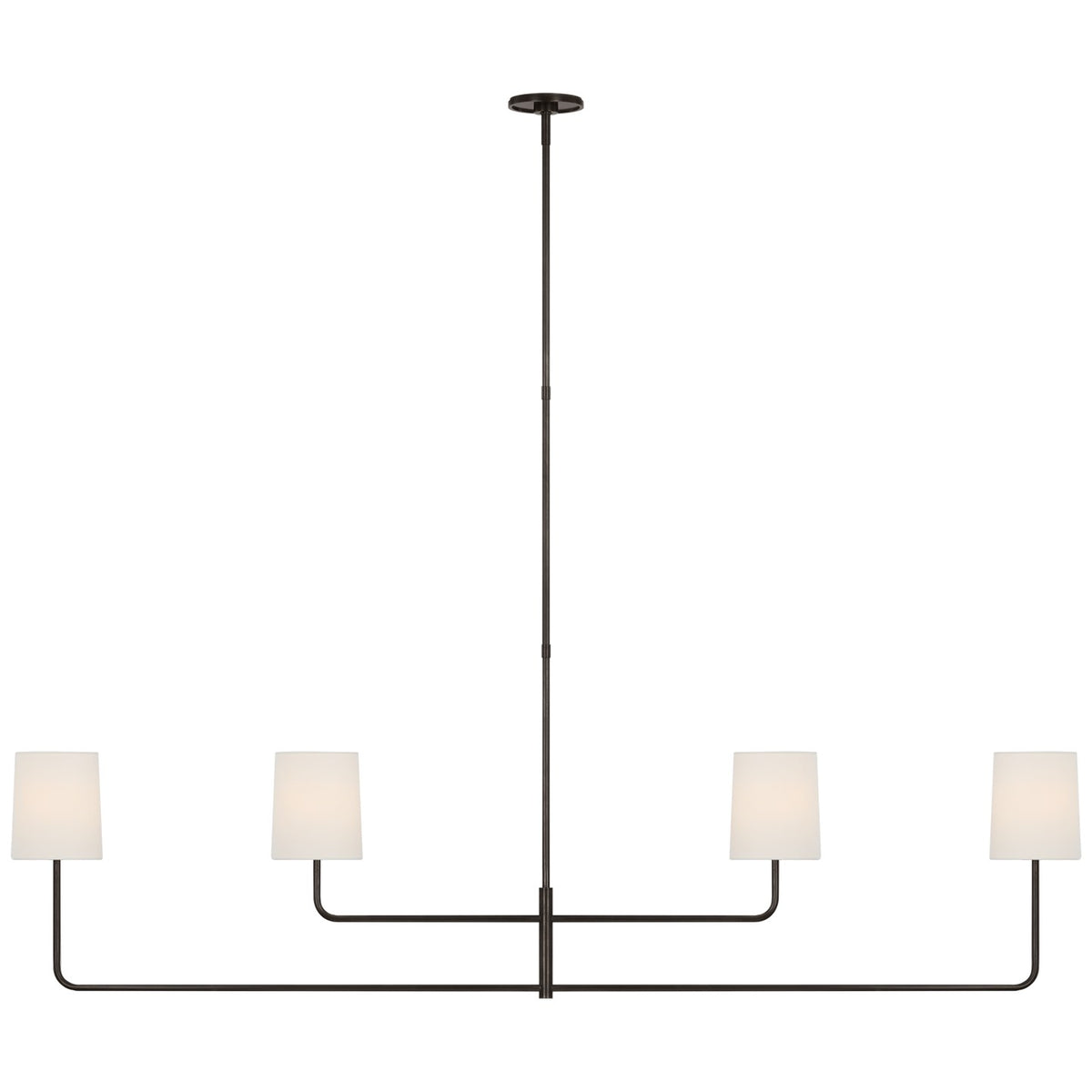Go Lightly 70" Four Light Linear Chandelier