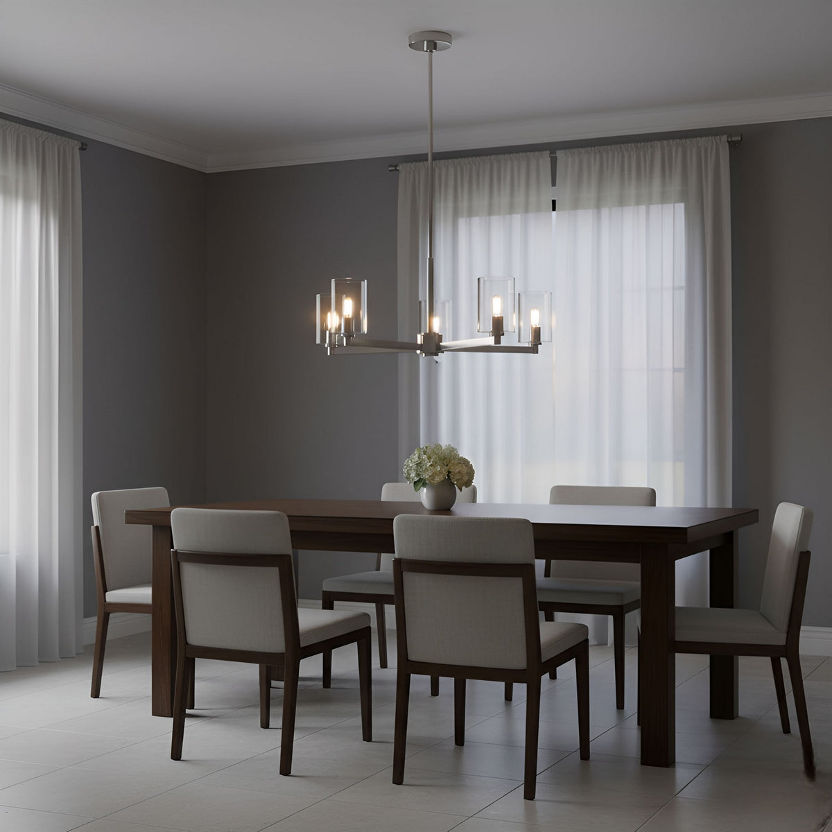 Fullton Five Light Chandelier — 10.38", 60 W