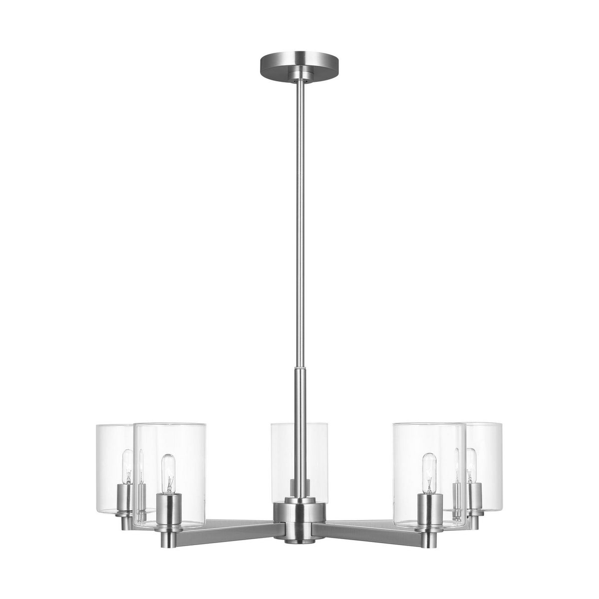 Fullton Five Light Chandelier — 10.38", 60 W