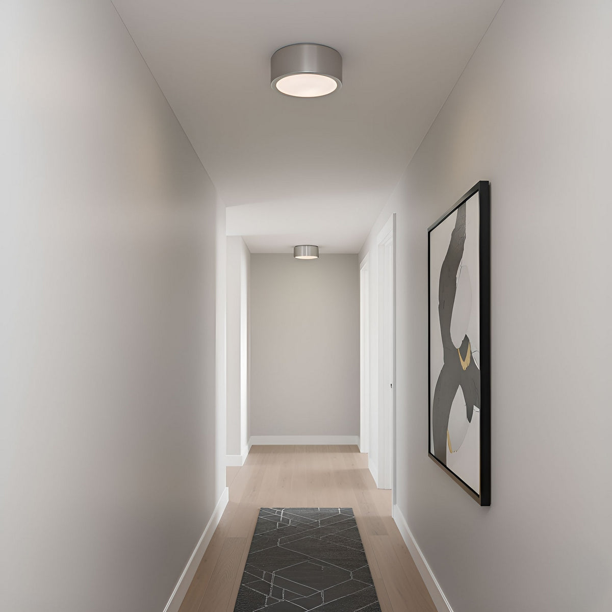 Albee One Light Flush Mount