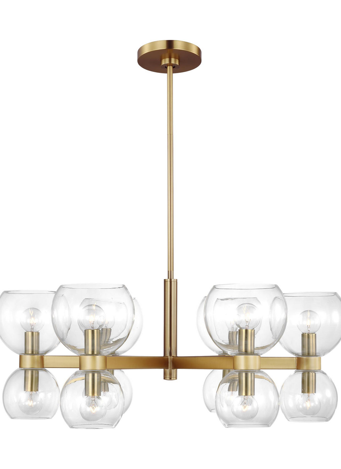 Six Light Chandelier — 11.13"