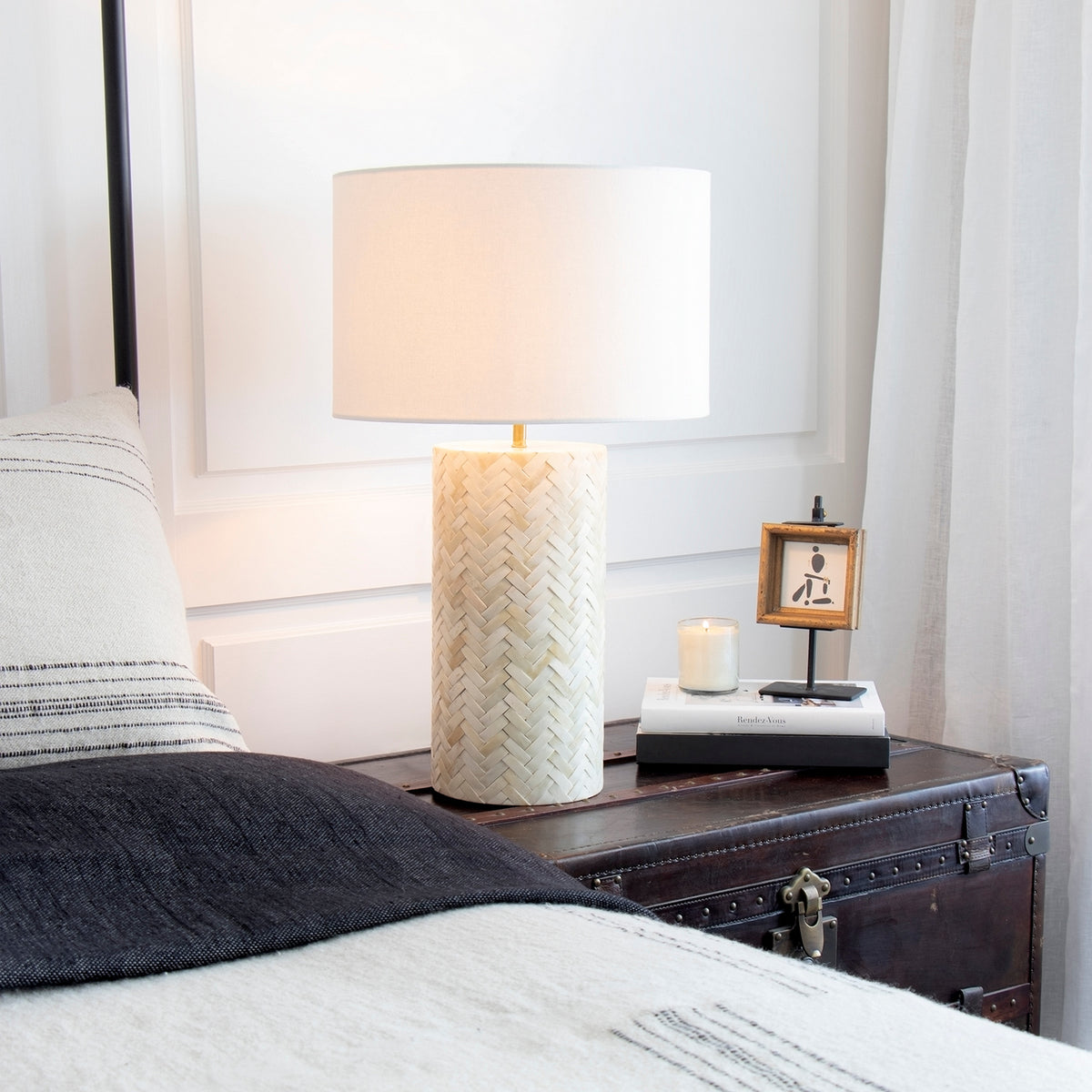 Trellis One Light Table Lamp