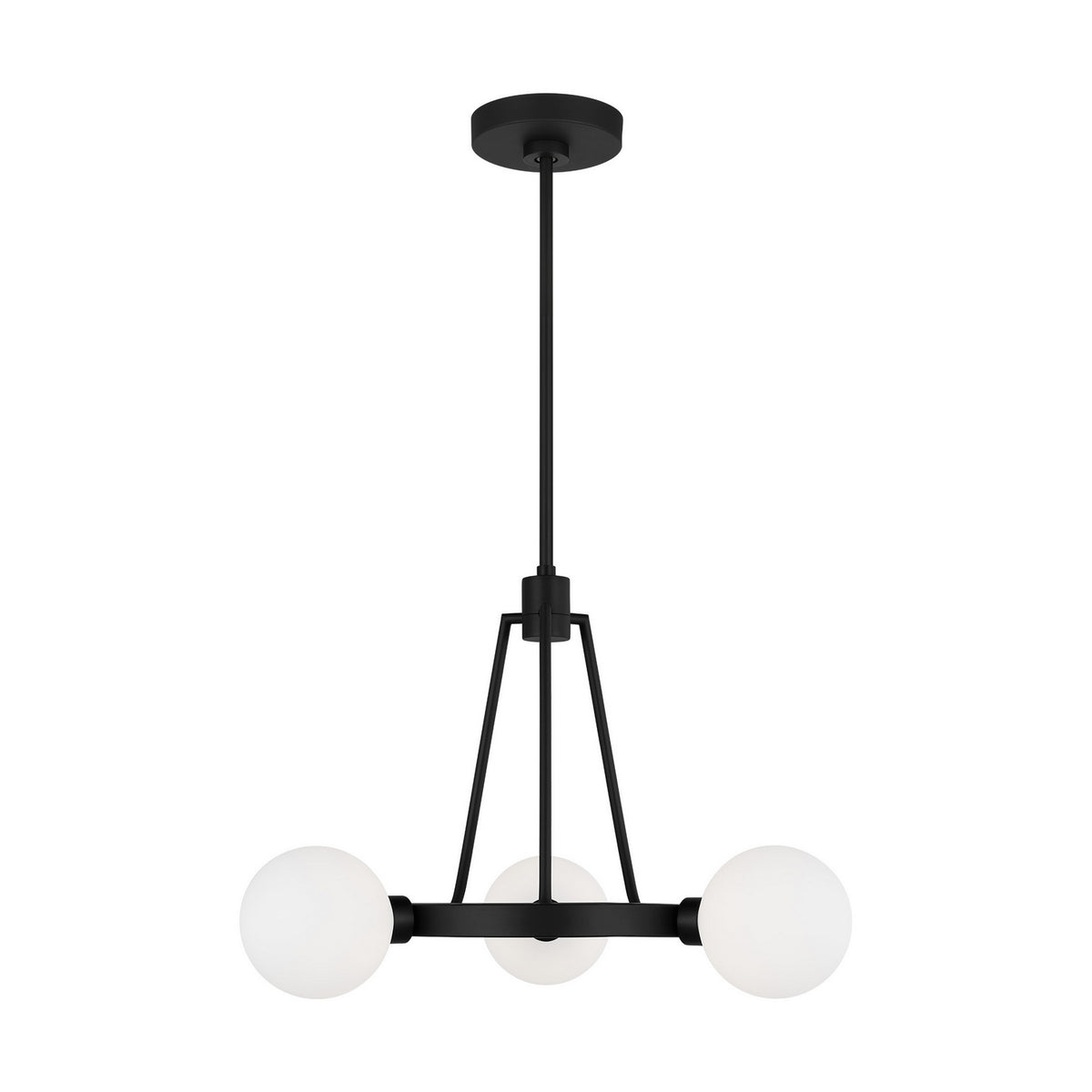 Three Light Chandelier — 14.00", 40 W