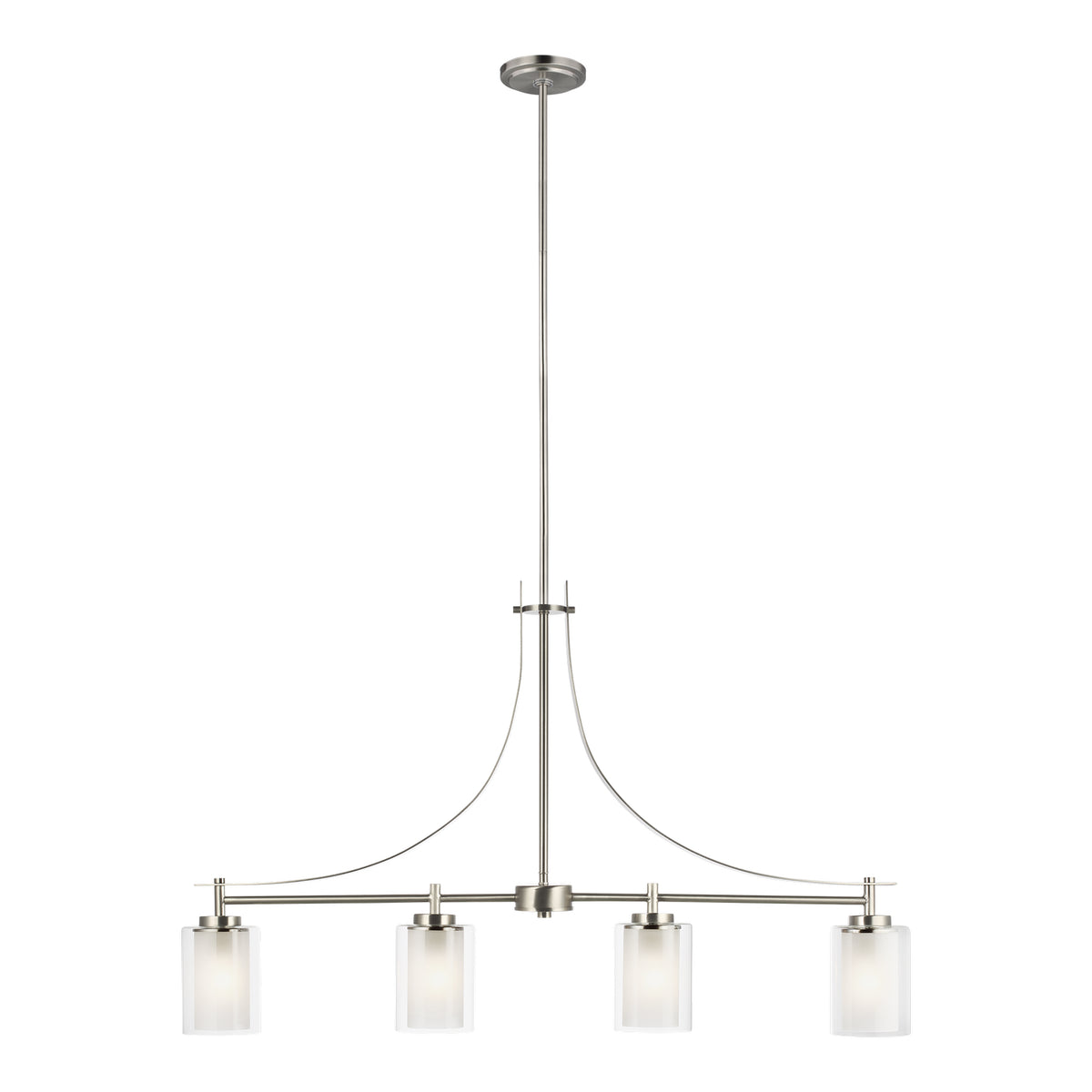 Elmwood Park Four Light Linear Chandelier