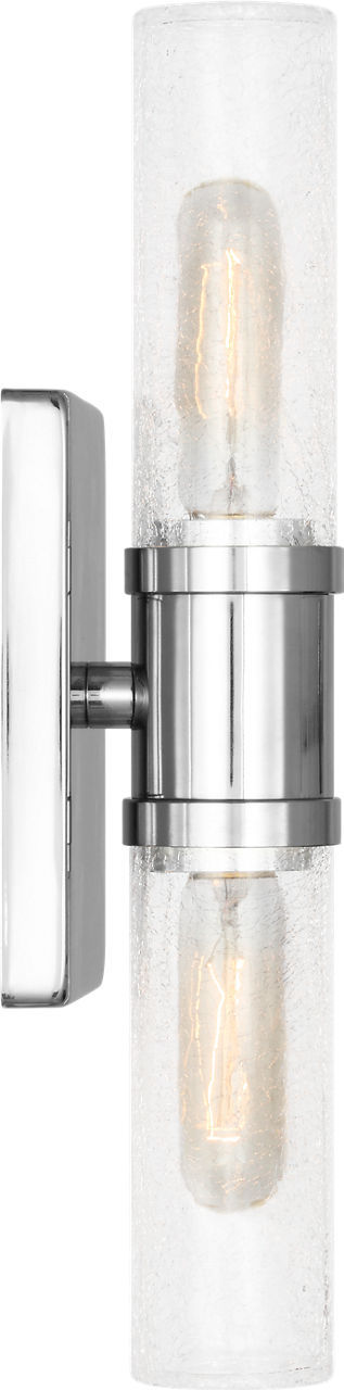 Keaton 16" Bath Sconce — Crackle