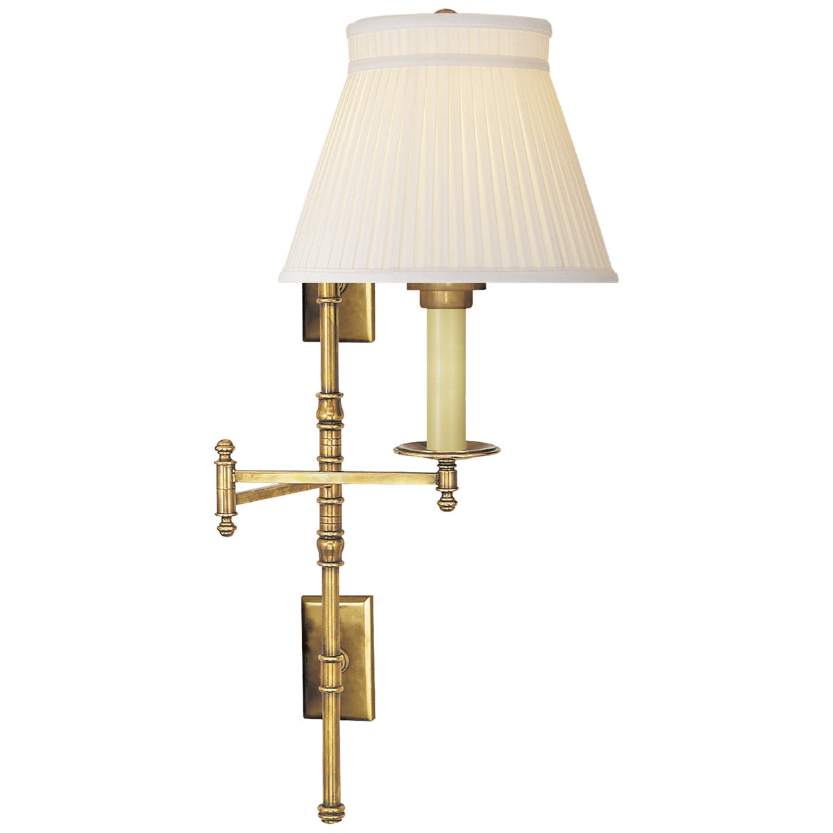 Dorchester Swing Arm One Light Swing Arm Wall Lamp — 27.00"